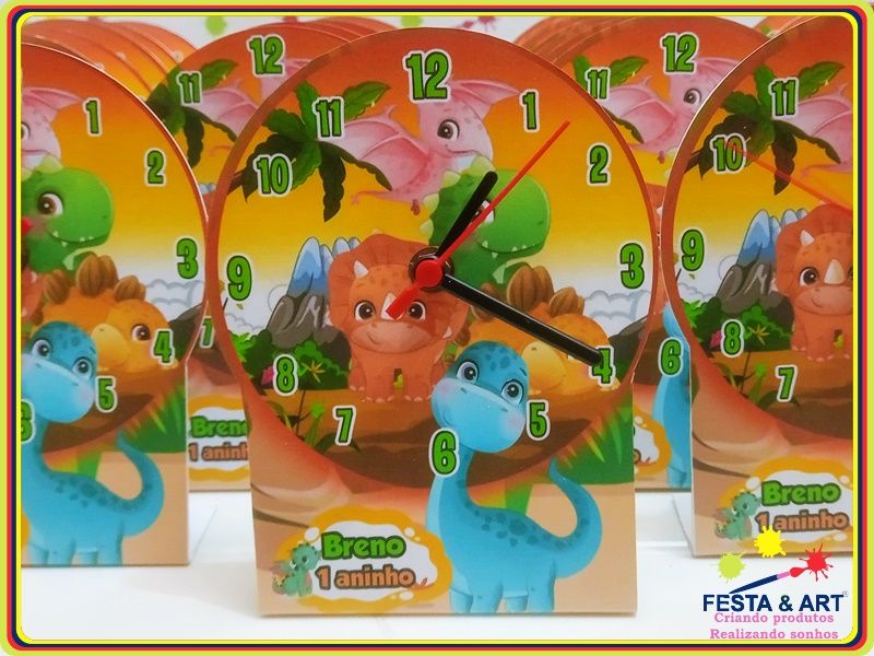 Relógio Premium - Dinossauro Baby