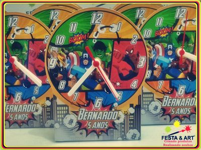 Relógio Premium - Vingadores