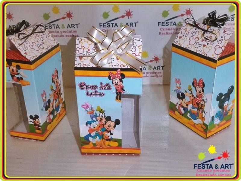 Caixa Fone de Ouvido - Turma do Mickey