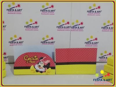 Porta Guardanapos - Minnie