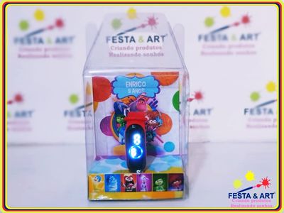 Caixa de acetato para bracelete - personalizada