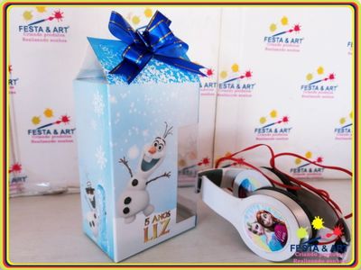 Fone de ouvido Personalizado - Frozen