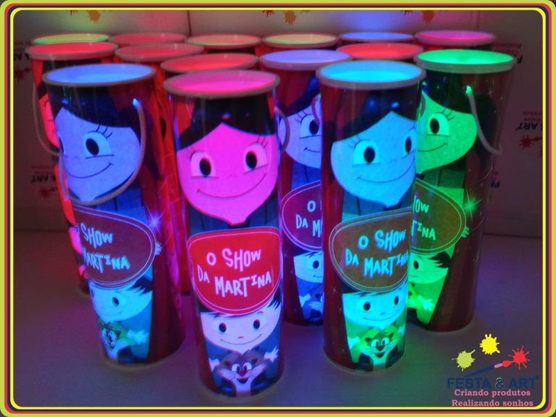 Luminária centro de mesa -  Show da Luna