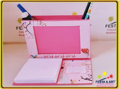 Porta foto e recado - Profissões