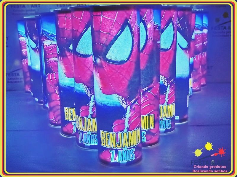 Abajour Centro De Mesa - Homem aranha