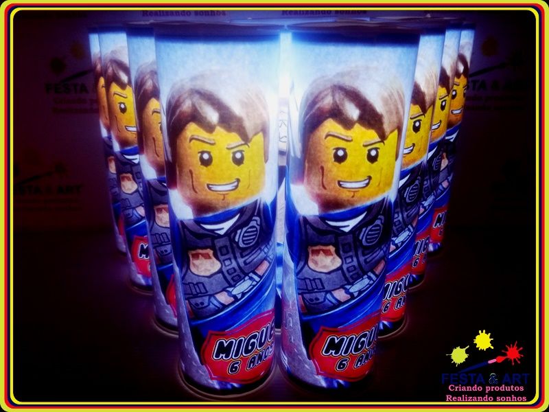 Abajour Centro De Mesa - Lego