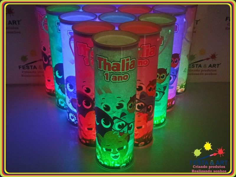 Luminária centro de mesa -  Bolofofo