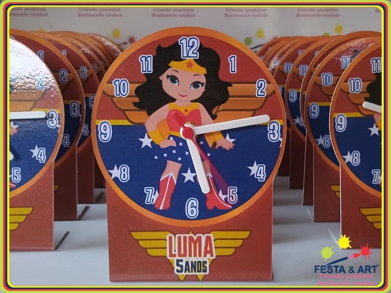Relógio Premium - Mulher Maravilha
