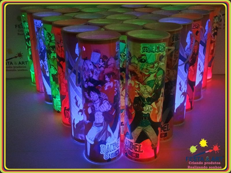 Luminária centro de mesa -  One Piece