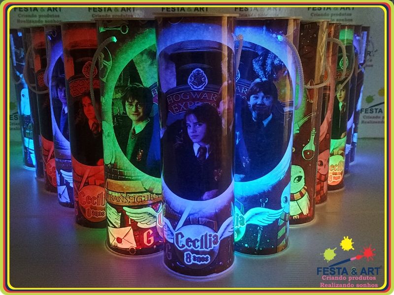 Luminária centro de mesa -  Harry Potter