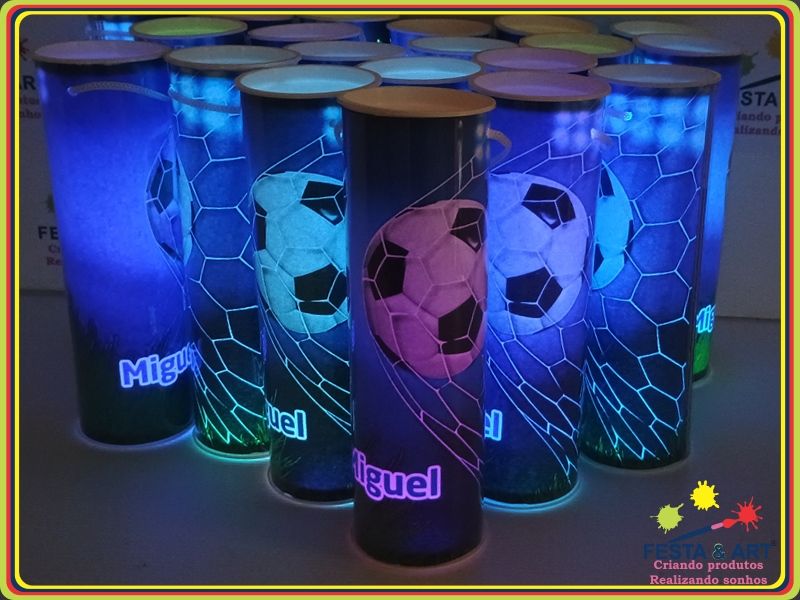 Luminária centro de mesa -  Futebol