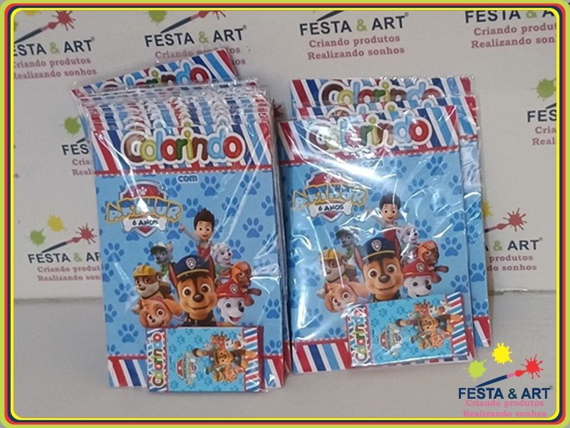 Revista de Colorir - Patrulha canina