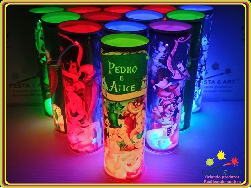 Luminária centro de mesa -  Alice