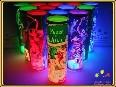 Luminária centro de mesa -  Alice