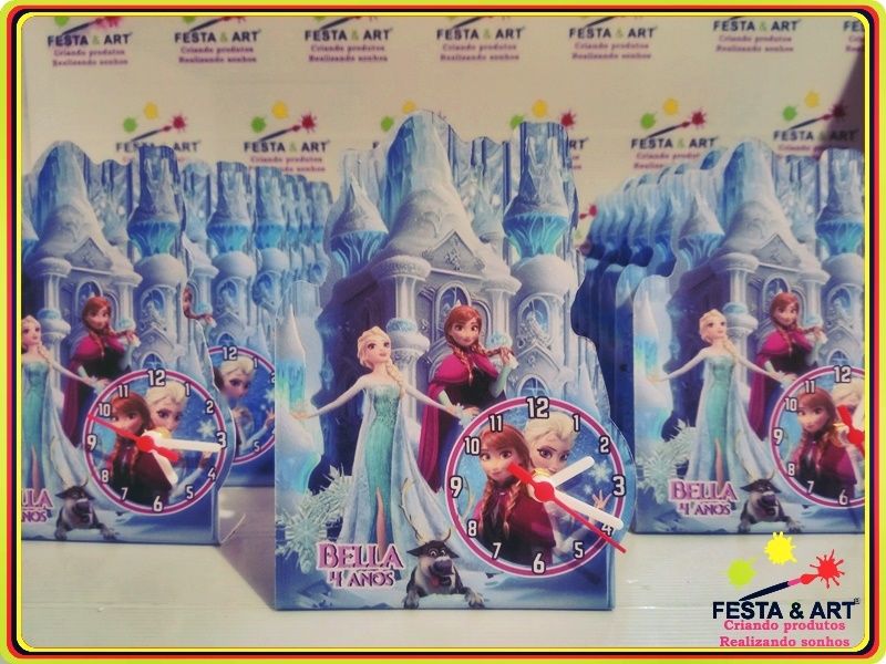 Relógio corte especial - Frozen