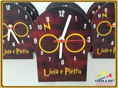 Relógio Premium -Harry Potter