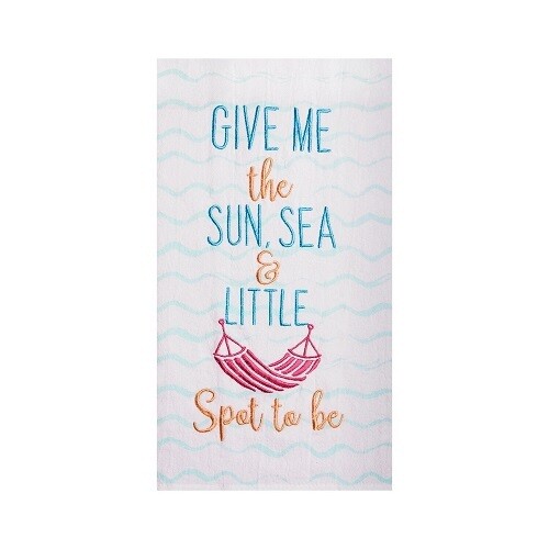 Tea Towel - Give Me the Sun, Sea & Little Spot