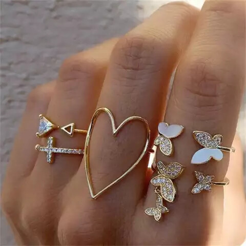 Knuckle Rings (5pcs)