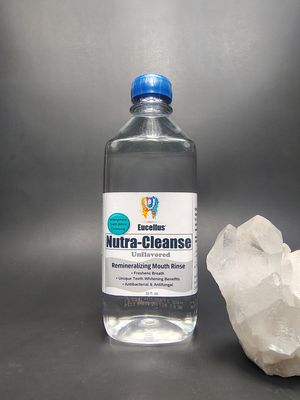 Eucellus NUTRA-CLEANSE Unflavored Remineralizing Mouth Rinse 16 oz.