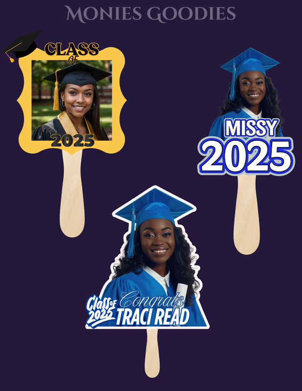 Custom Graduation Fans, Party