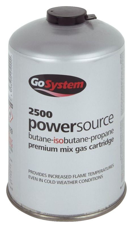 GoSystem  Powersource Butane Propane Mix Gas Cartridge - 445g