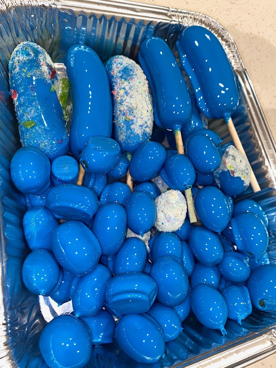 Large Pickle &amp; Candy Platter