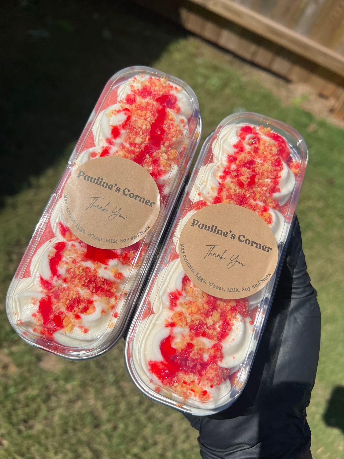 Strawberry Crunch Cake Pan
