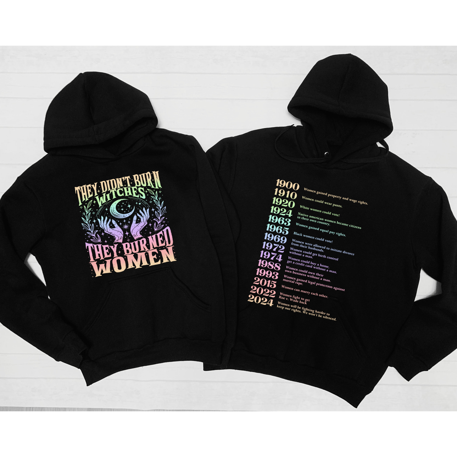 They Didnt Burn Witches Hooded Sweatshirt