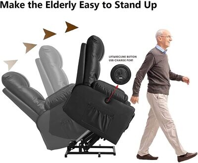 Power Lift Recliner Chair Customer rate ★★★★★ 48-Hrs to 7-Days FREE DELIVERY EXPERT ASSEMBLY AVAILABLE