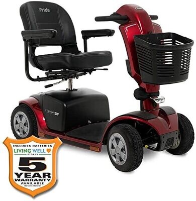 Pride Mobility Victory 4-Wheel Electric Scooter Customer rate ★★★★★ 48-Hrs to 7-Days Free Delivery
