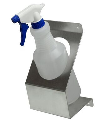 Stainless Steel Single Spray Bottle Holder