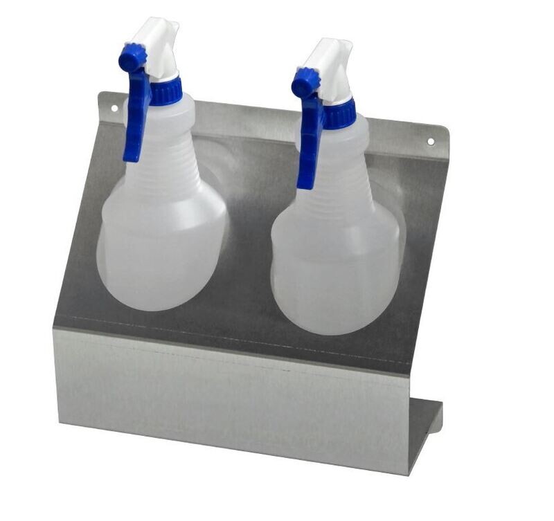 Aluminum Double Spray Bottle Holder