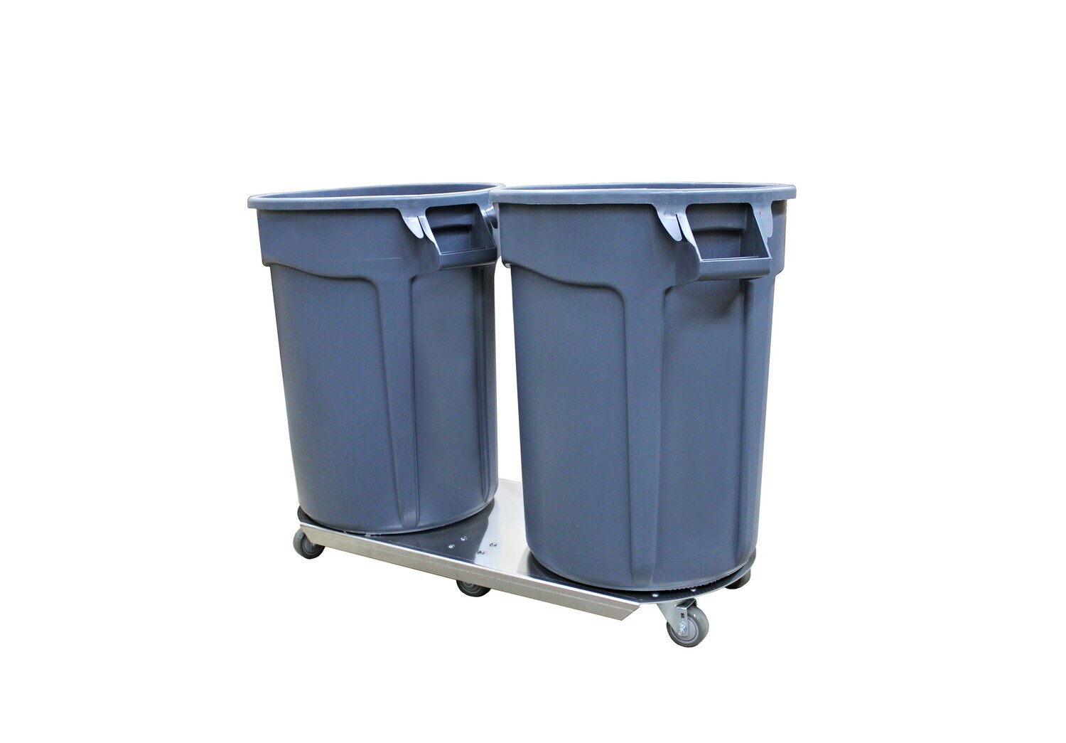 Dual Trash Can Dolly - Store - FPM Metals