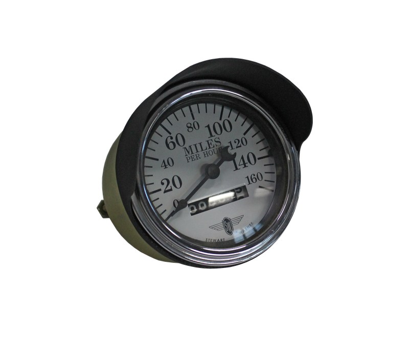 3-3/8" Black Gauge Light Shield