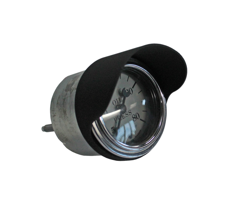 2-1/16" Black Gauge Light Shield