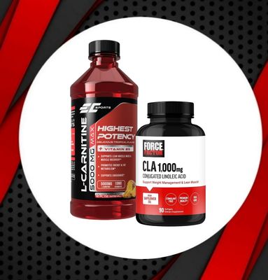 COMBO - LCARNITINE 5,000 + FORCE FACTOR CLA 2,000