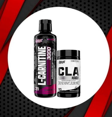 Combo - Nutrex L-CARNITINE 3,000 + Nutrex CLA 1,000