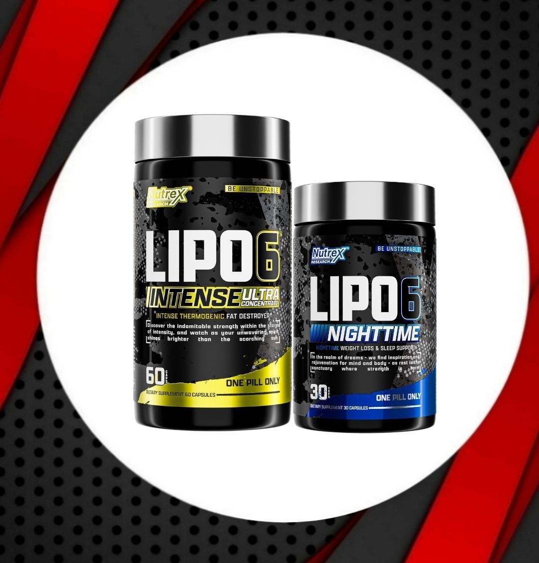 DUO NUTREX - LIPO 6 BLACK INT + LIPO 6 BLACK NT