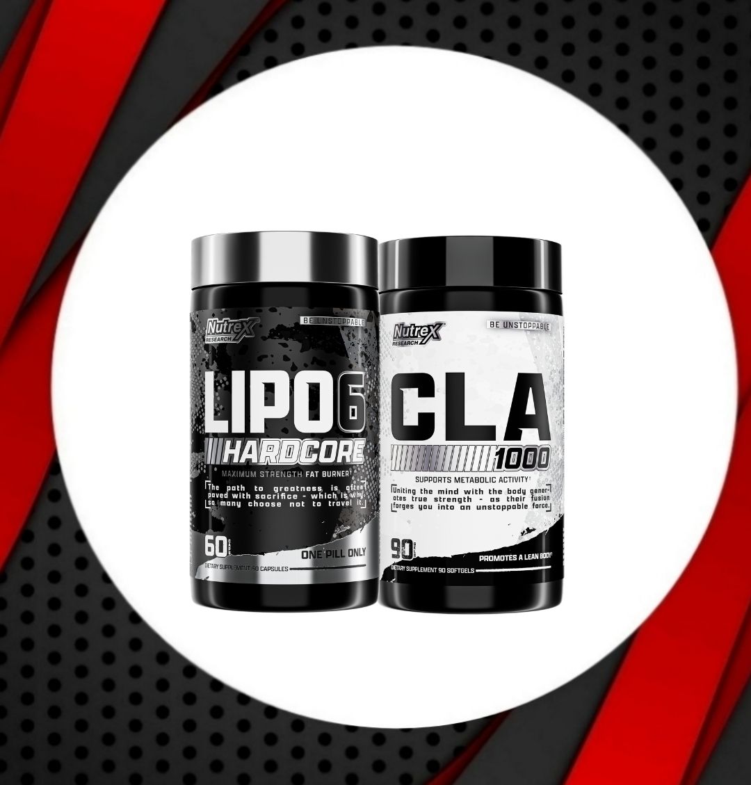 Combo - NUTREX CLA 1000 + LIPO 6 BLACK HC