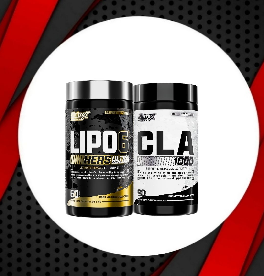 Combo - NUTREX CLA 1000 + LIPO 6 BLACK UH