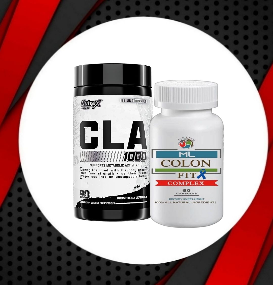 Combo - NUTREX CLA 1000 + COLON FIT