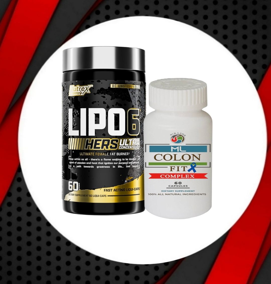 Combo - LIPO 6 BLACK HER'S + COLON FIT COMPLEX