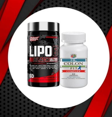Combo - LIPO 6 BLACK UC + COLON FIT COMPLEX