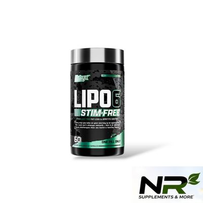 Nutrex - Lipo 6 Black STIM-FREE Nutrex - Lipo 6 Black STIM-FREE