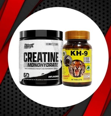 Combo - Nutrex CREATINE + KH-9 Multivitamin