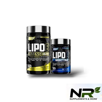 DUO NUTREX - LIPO 6 BLACK INT + LIPO 6 BLACK NT DUO NUTREX - LIPO 6 BLACK INT + LIPO 6 BLACK NT