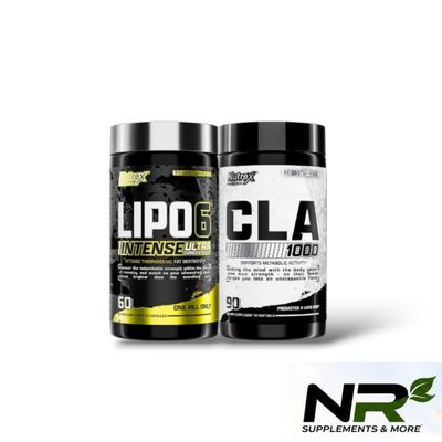 Combo - NUTREX CLA 1000 + LIPO 6 BLACK INT Combo - NUTREX CLA 1000 + LIPO 6 BLACK INT