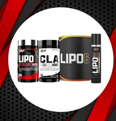 Combo - LIPO 6 BLACK ULTRA + NUTREX CLA 1000 + LIPO 6 GEL &amp; WAIST