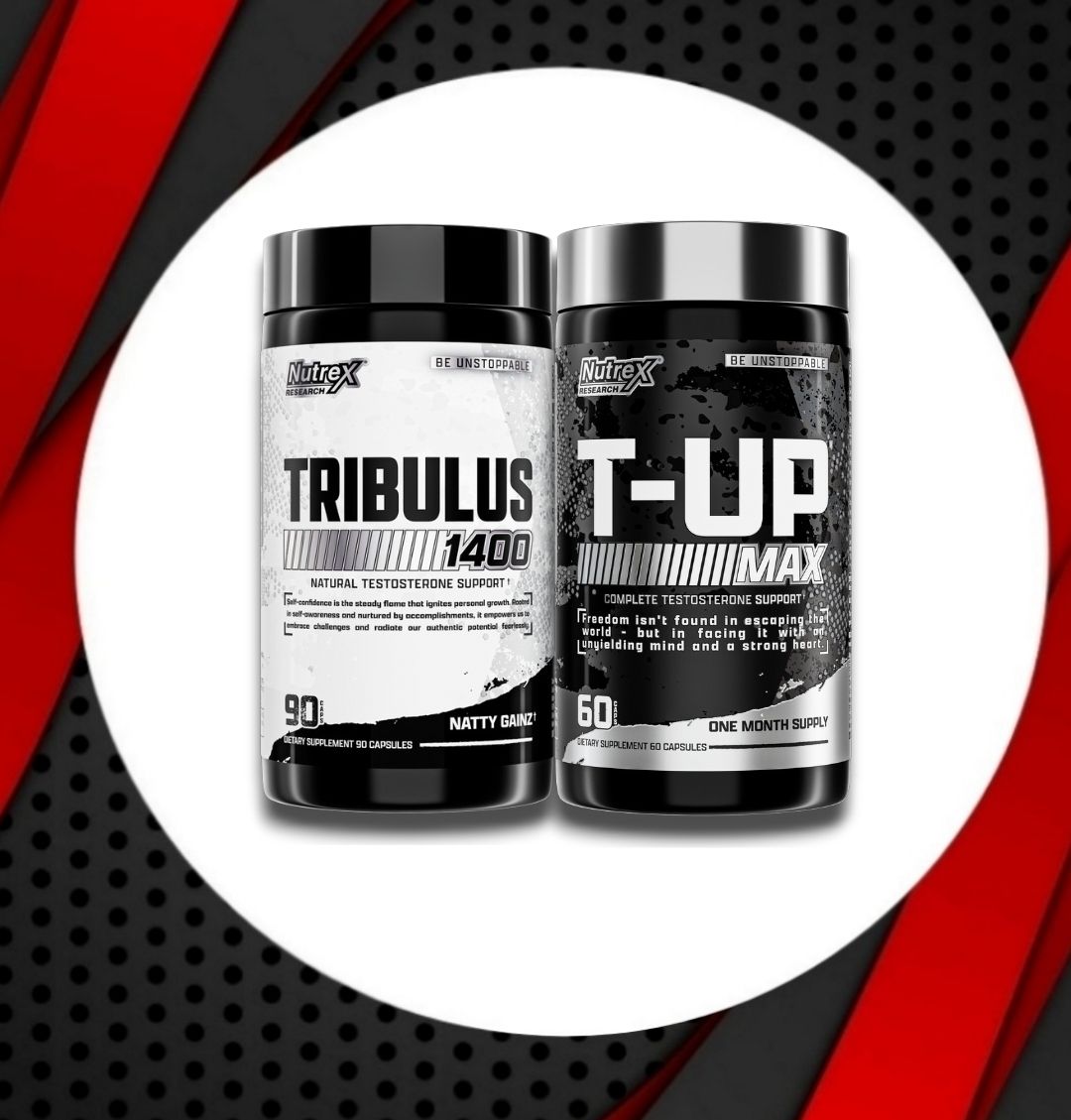 Nutrex Combo - TRIBULUS 1400 + T-UP MAX