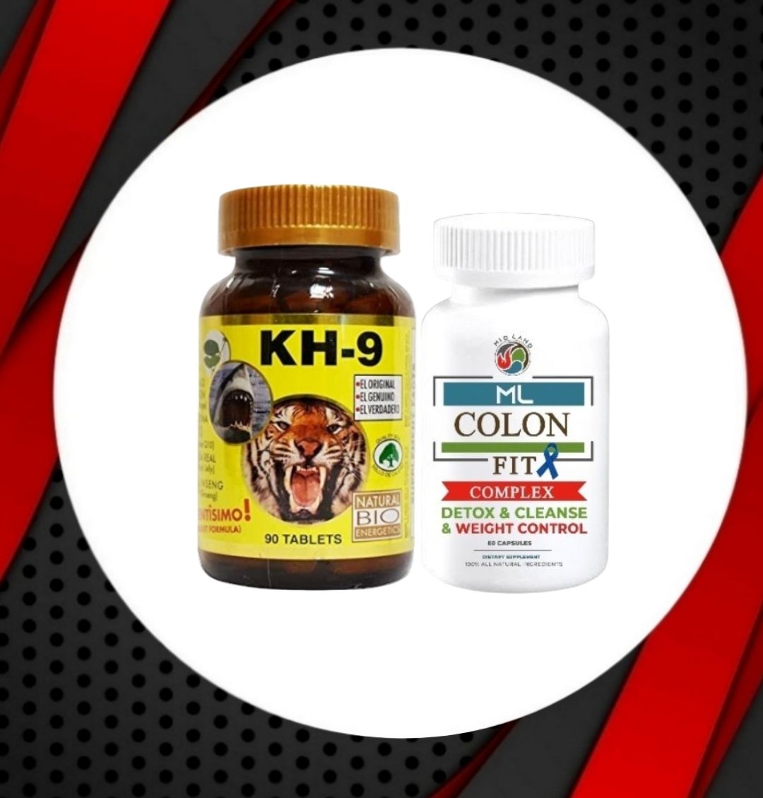 Combo - COLON FIT COMPLEX + KH-9 MULTIVITAMIN